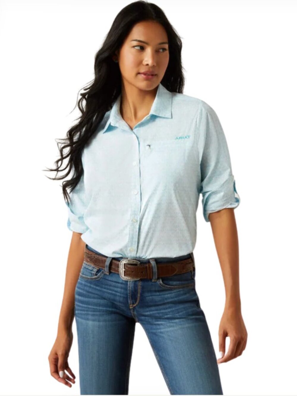 Ariat Women's Venttek Stretch Deco Watercolor Shirt